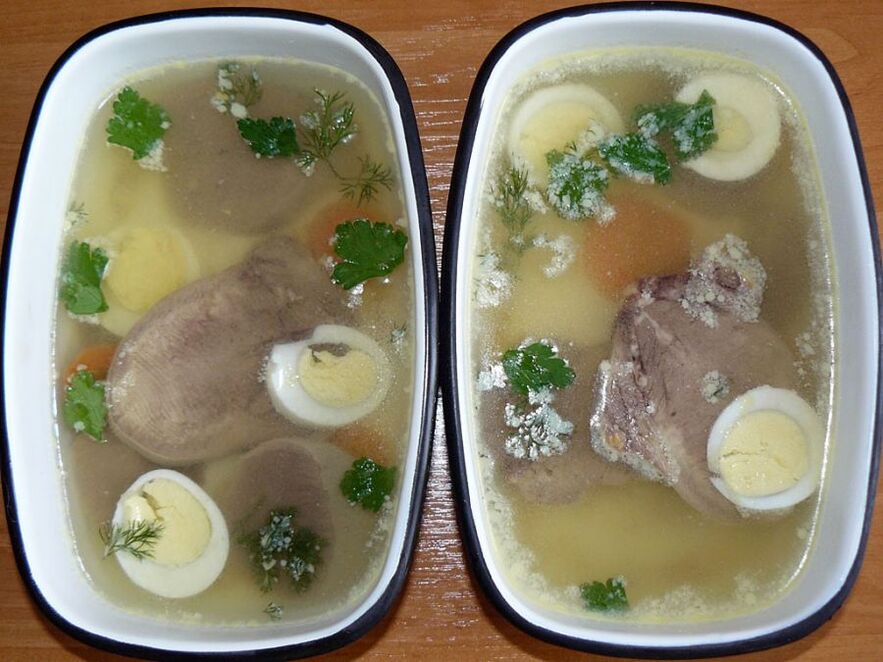аспик за артроза на коленото